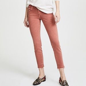 AMO Stix Crop in Canyon Rose